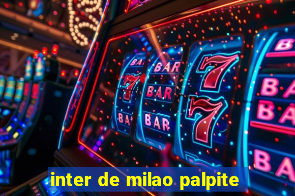 inter de milao palpite